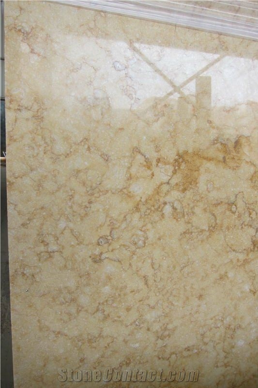 Giallo Atlantide Marble Slabs Tiles, Egypt Yellow Marble Panel Villa Interior Wall Cladding,Hotel Floor Covering Skirting for Pattern-Gofar
