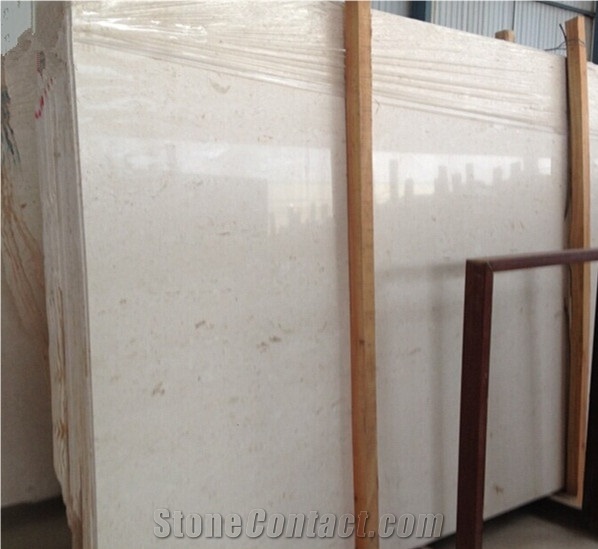 Moon Light Beige Marble Slabs Tiles, Turkey Beige Marble Panel Villa Interior Wall Cladding,Hotel Floor Covering Skirting for Pattern-Gofar