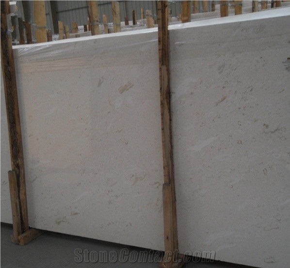 Moon Light Beige Marble Slabs Tiles, Turkey Beige Marble Panel Villa Interior Wall Cladding,Hotel Floor Covering Skirting for Pattern-Gofar