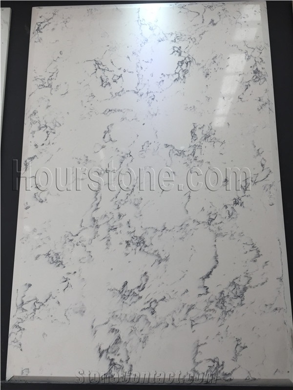 Carrara Artificial Marble Slabs, Engineered Tiles