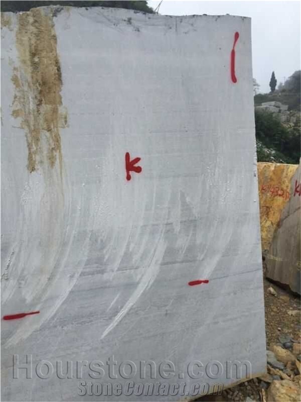 Chinese Light Blue Serpeggiante Marble, Danube Grey, China Blue Wooden Grain Marble, Blocks