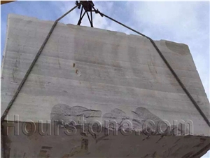 Chinese Light Blue Serpeggiante Marble, Danube Grey, China Blue Wooden Grain Marble, Blocks