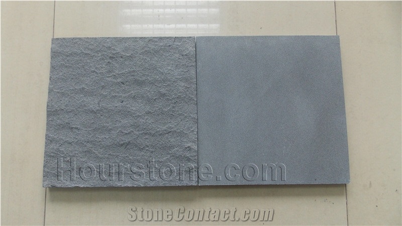 Polish China Dark Grey Sandstone Slab,Cut to Size