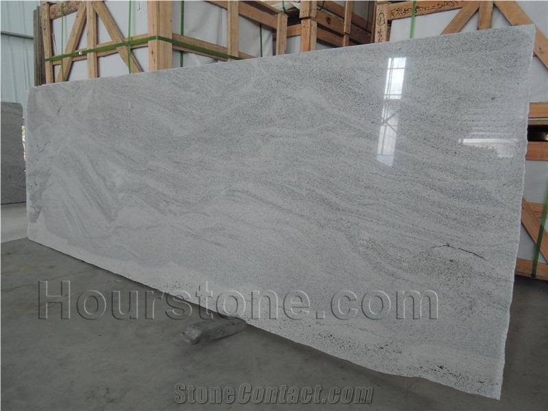 Shanshui White Granite Cross Cut Brushed Tiles