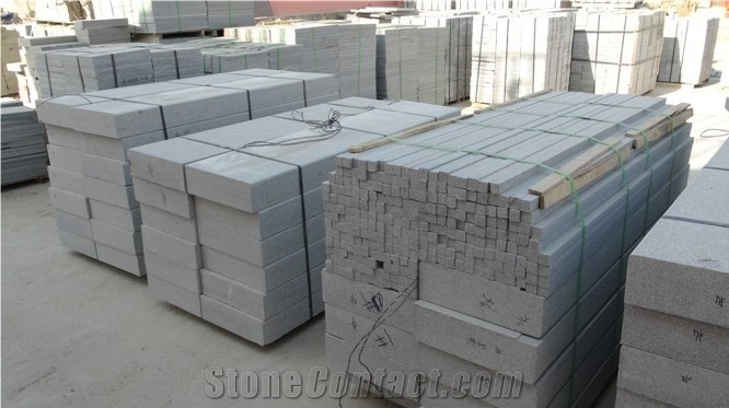 G343 Lu Grey Granite Kerbstone