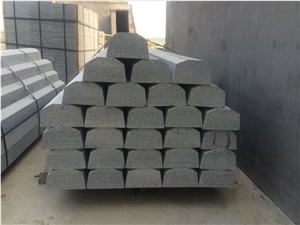 G343 Lu Grey Granite Kerbstone