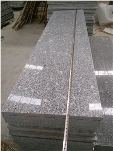 China Grey Granite Stairs & Steps, Stair Riser, Stair Treads
