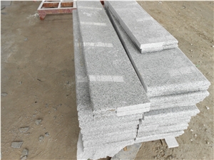 China Grey Granite Stairs & Steps, Stair Riser, Stair Treads