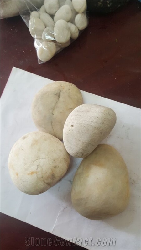 Hot Chinese River Pebble Soap Stone Soapstone Flat Beach Pebbles