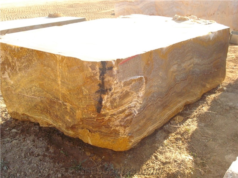 Turkey Red Onyx Quarry Blocks