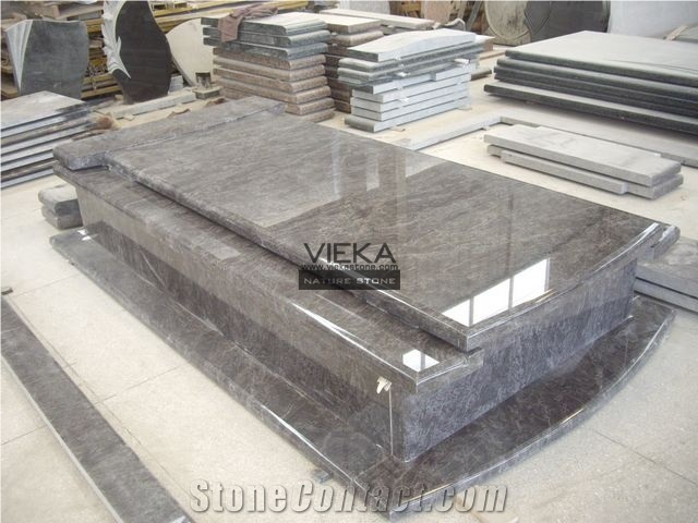 Bahama blue Paradiso Granite Tombstone & Monument,Memorials，Gravestone & Headstone export to poland