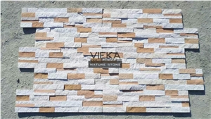 China Quartzite Culture Stone Wall Panel/Ledge Stone/Veneer/Stacked Stone for Decorative Stone
