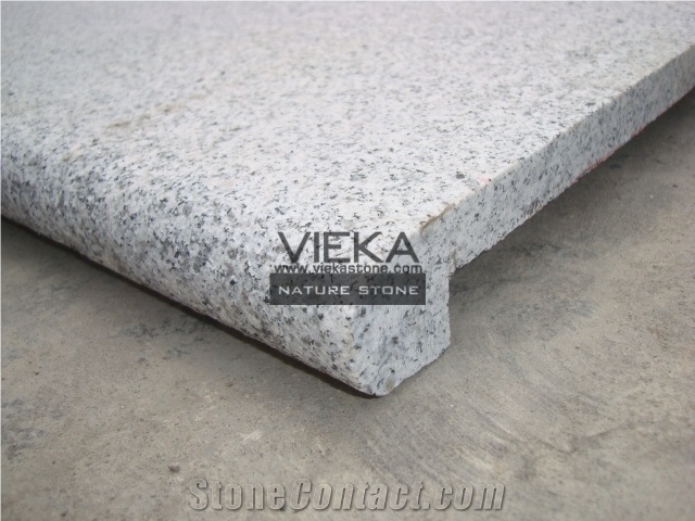 G603 Granite Steps & Stair Treads Riser Polished and Flamed