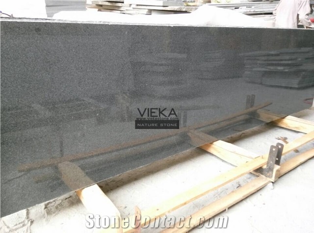G654 Granite Flamed Polished Tile & Slab for Windowsill,Stair,Cut-To-Size Stone China Wall Floor Covering Sesame Black China impala Padang Black pingnan zhima hei china nero new impala dark grey