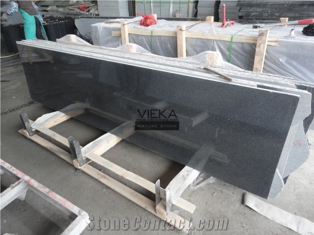 G654 Granite Flamed Polished Tile & Slab for Windowsill,Stair,Cut-To-Size Stone China Wall Floor Covering Sesame Black China impala Padang Black pingnan zhima hei china nero new impala dark grey