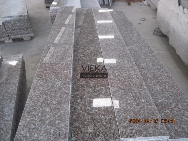 G664 Granite Stair & Step Riser Treads