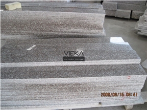 G664 Granite Stair & Step Riser Treads