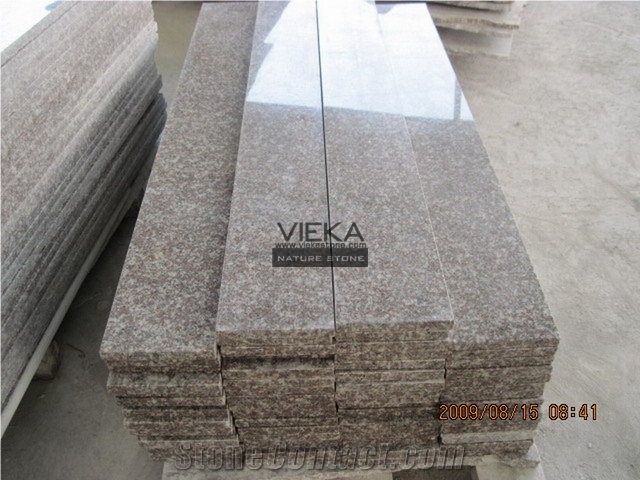 G664 Granite Stair & Step Riser Treads