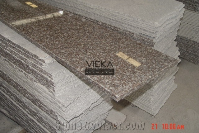 G664 Granite Stair & Step Riser Treads Polished