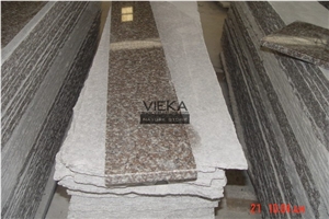 G664 Granite Stair & Step Riser Treads Polished