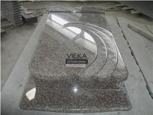 G664 Granite Tombstone & Monument,Memorials,Gravestone & Headstone Export to Poland