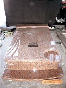 Granite Tombstone & Monument,Granite Gravestone & Headstone 003 Export to Poland