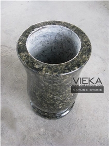 Granite Tombstone Monument Memorials 003 Vase