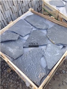 Irregular Random Flagstone Paving Stone Landscape P016 Slate