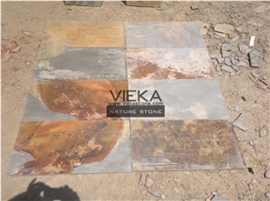 Multicolor Slate Tiles,China Wall & Floor Tiles,Rusty Slate Tile