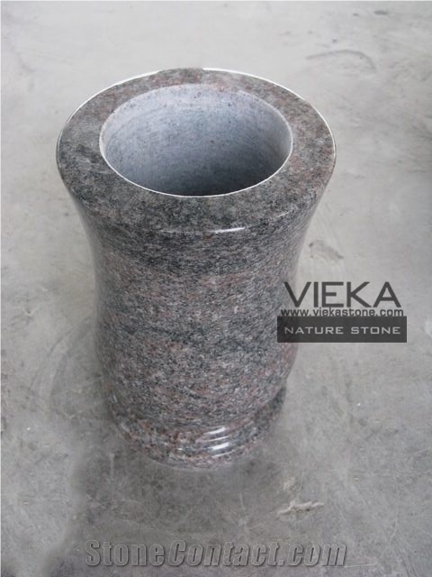 Paradiso Vase for Granite Tombstone Monument Memorials 006