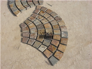 Random Flagstone Mats Slate Landscaping Stone Paving