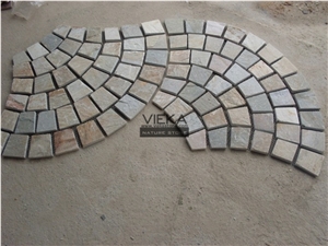 Random Flagstone Mats Slate Landscaping Stone Paving