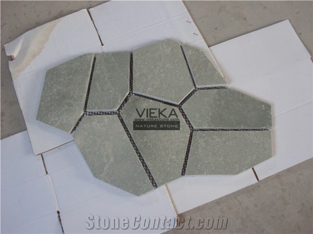 Slate Stone Random Flagstone Mats