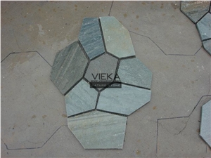Slate Stone Random Flagstone Mats