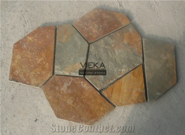 Slate Stone Random Flagstone Mats