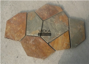 Slate Stone Random Flagstone Mats