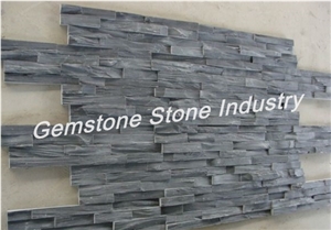 Black Slate Paste with Glue, Hebei Black Slate Cultured Stone