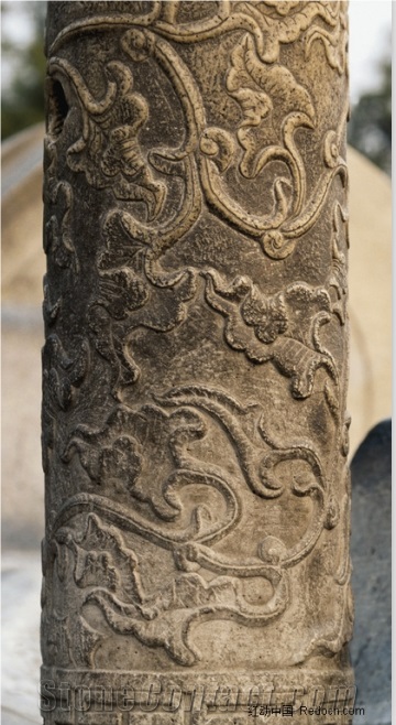 China Absolute White Marble Column,Stone Column,Roman Column,Handcraft Columns