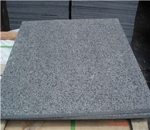 China Original Black Basalt Stone Wall Covering Tiles, G684 Black Basalt Slabs & Tiles
