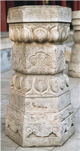 G603 Granite Column,Stone Column,Roman Column,Handcraft Columns