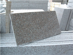 G635 Granite Red Stair Steps