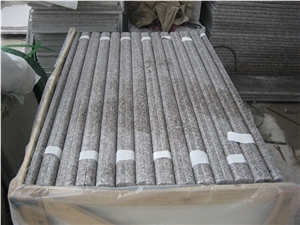 G635 Granite Red Stair Steps