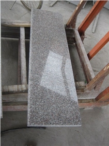 G635 Pink Rose Granite Steps