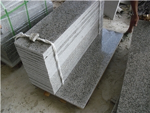 G655 Tongan White Granite Tiles and Stairs