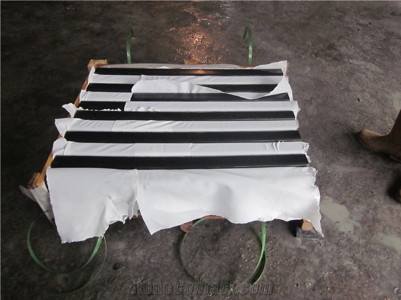G684 Black Basalt Swimming Pool Design Covering Tiles