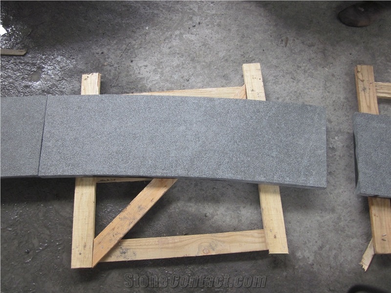 G684 Black Basalt Swimming Pool Design Covering Tiles