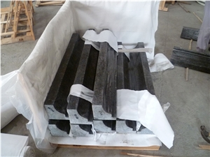 Tan Brown Granite Border Edge Line Decoration
