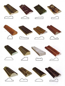 Tan Brown Granite Border Line Dome Moulding Border Moulding