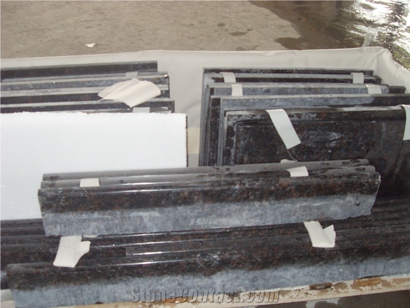 Tan Brown Granite Border & Molding Decoration
