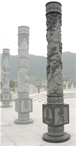 White Marble Column,Stone Column,Roman Column,Handcraft Columns